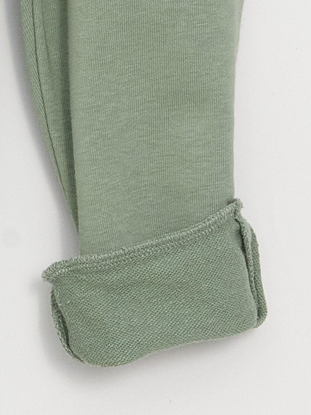 Yeşil Beli Lastikli Erkek Çocuk Jogger Eşofman Altı-2