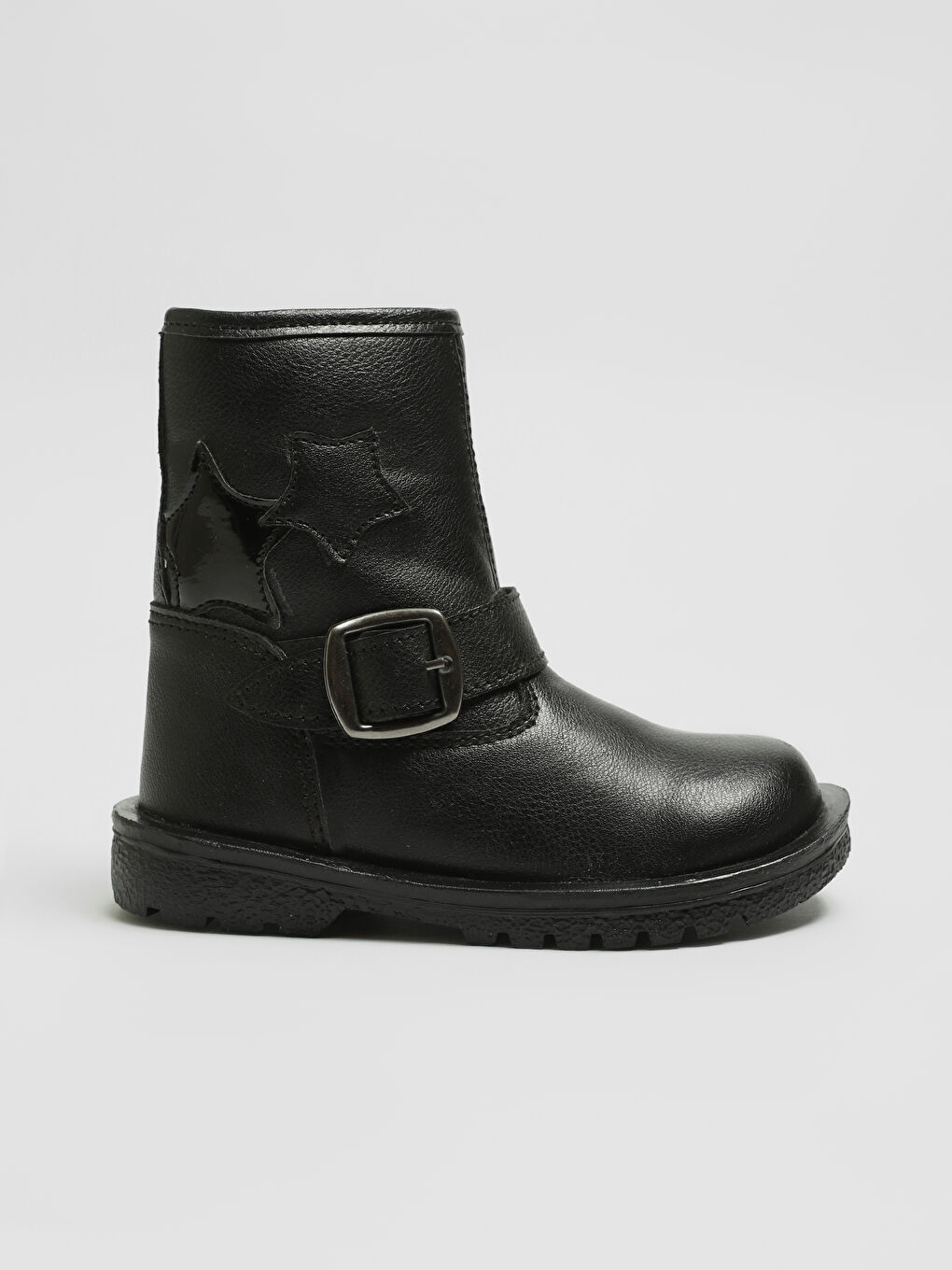 Leather-Look Baby Girl Boots-1