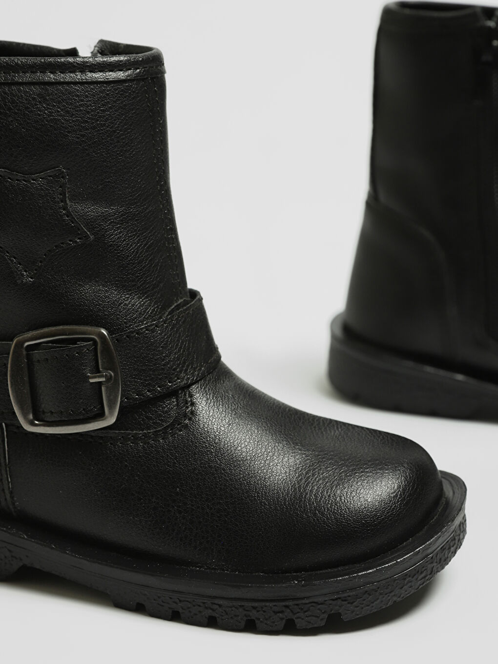 Leather-Look Baby Girl Boots-2