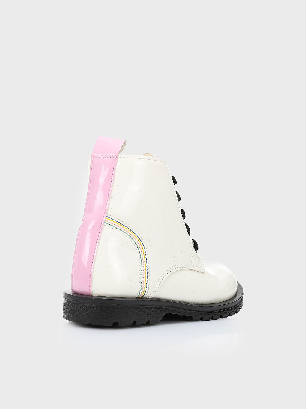 Laces and Zipper Closure Baby Girls' Boots-3