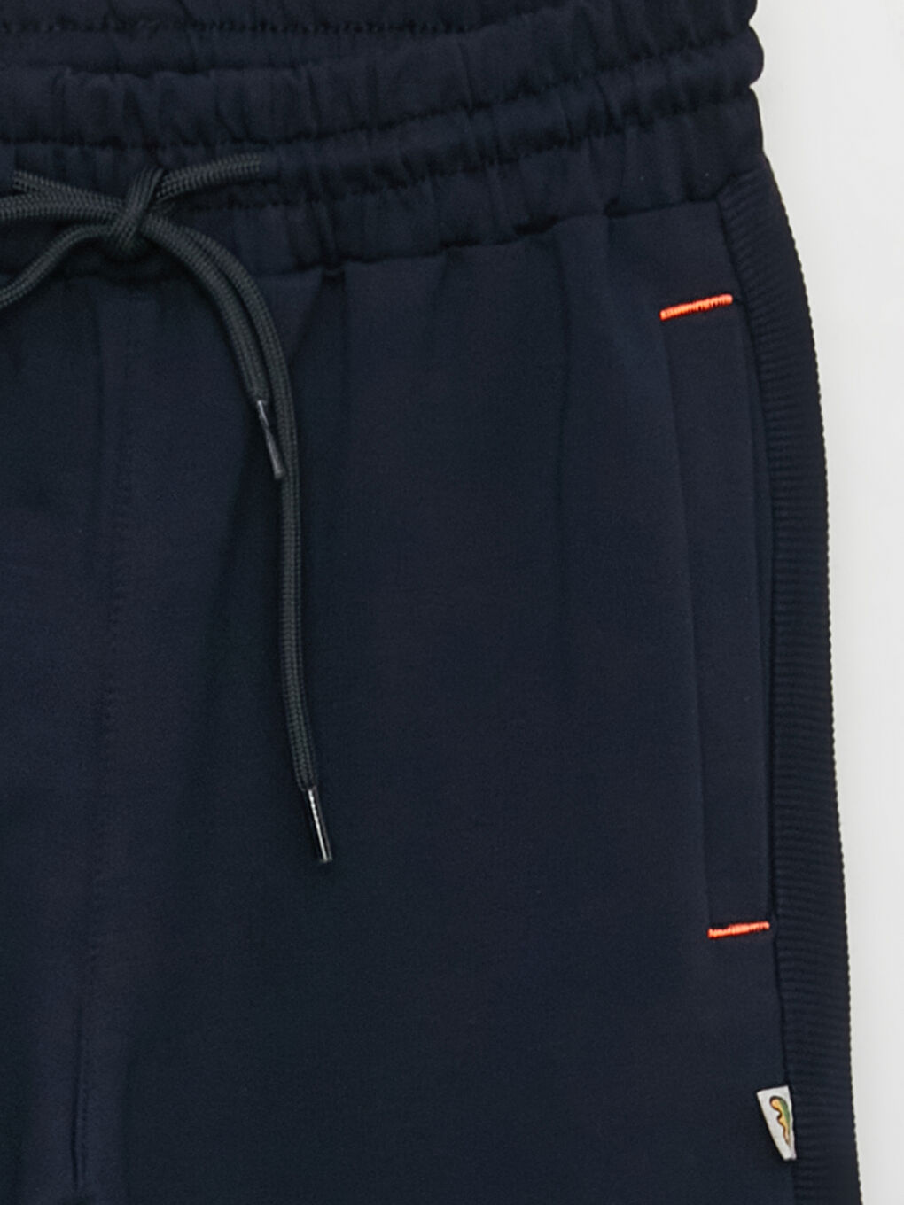 Lacivert Beli Lastikli Baskılı Erkek Çocuk Eşofman Altı-1