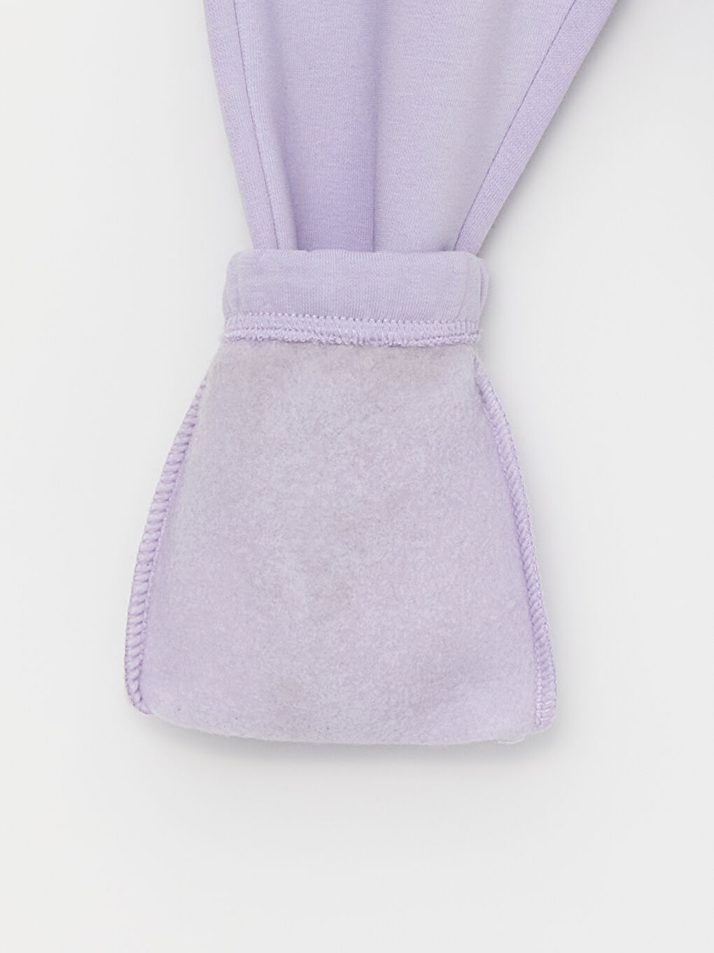 Lila Beli Lastikli Baskılı Kız Çocuk Eşofman Altı-2