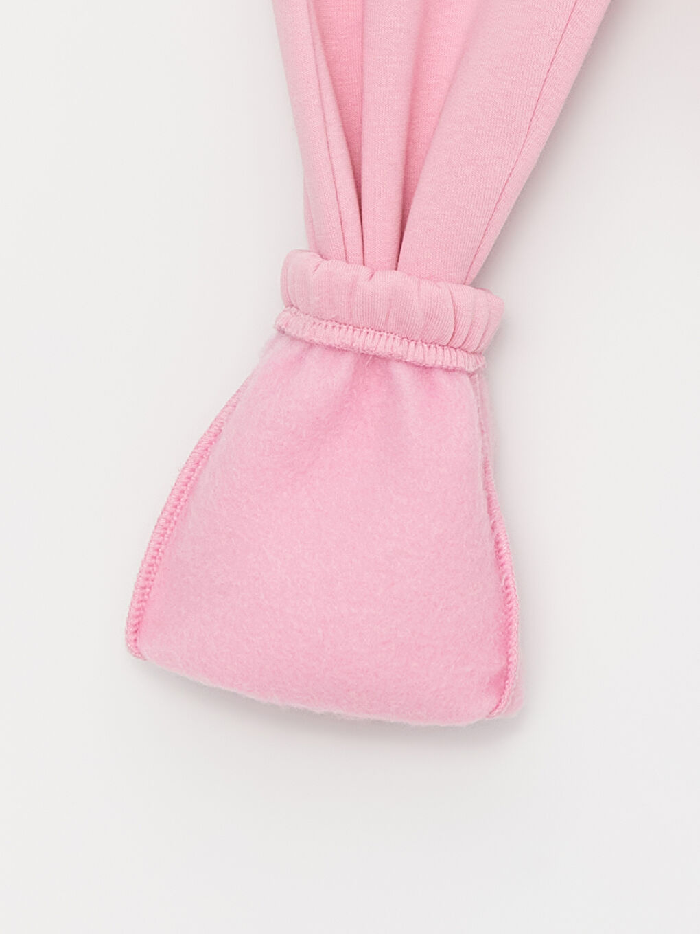 Pembe Beli Lastikli Baskılı Kız Çocuk Eşofman Altı-2