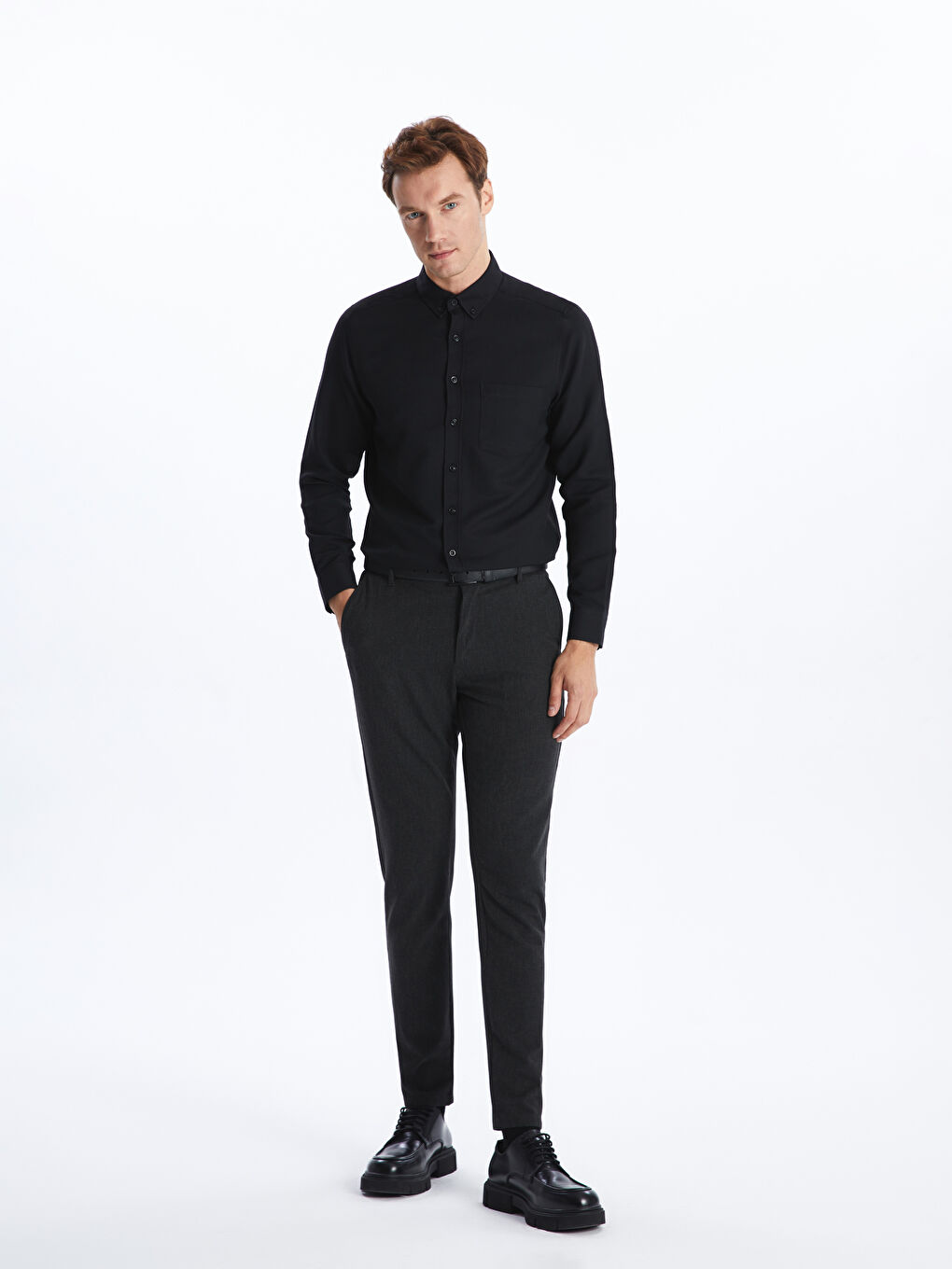 LCWAIKIKI Formal Antrasit Slim Fit Erkek Pantolon