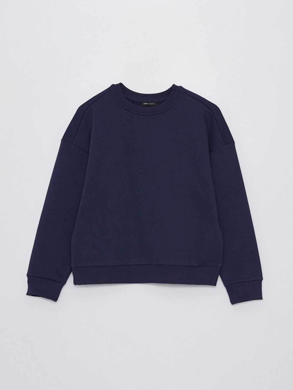 LCW Vision Crew Neck Oversize Women's Thick Sweatshirt -W3JJ55Z8-R45