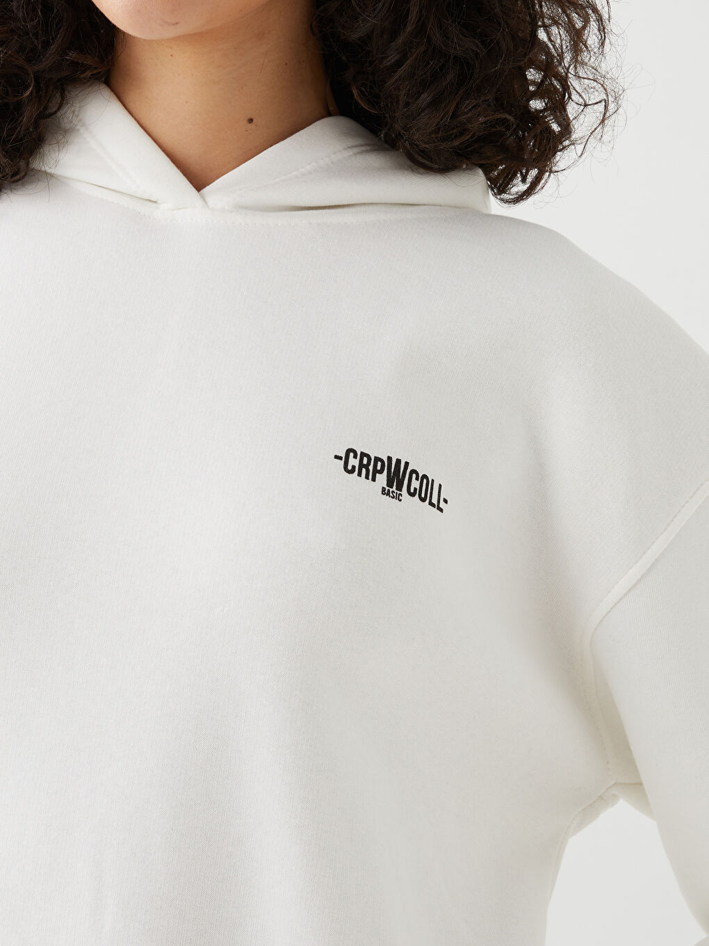 Ekru Baskılı Kadın Eşofman Takımı-3