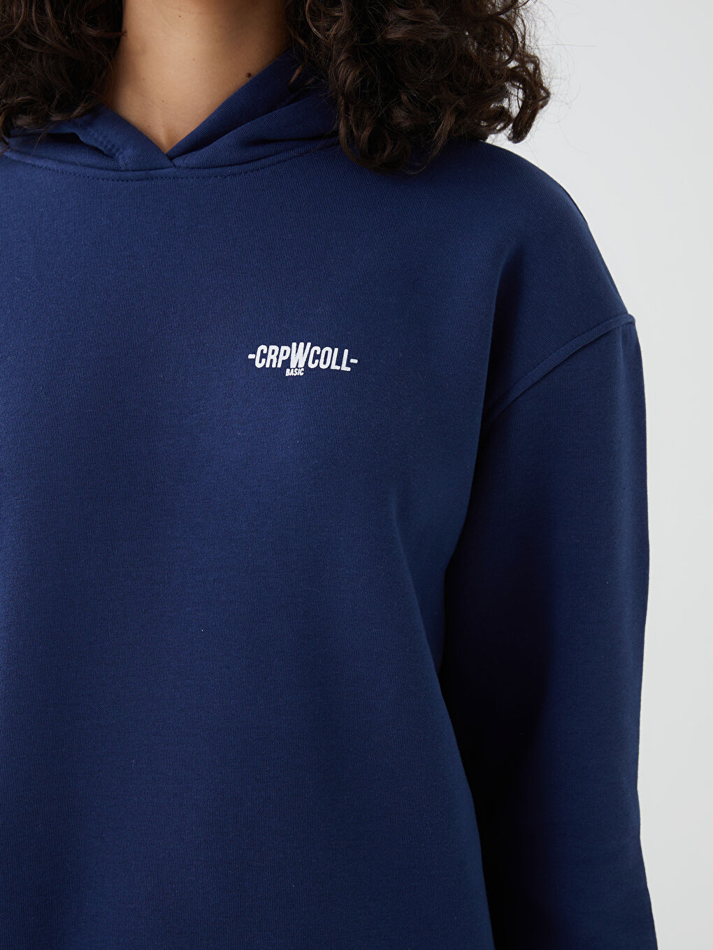 Lacivert Baskılı Kadın Eşofman Takımı-3