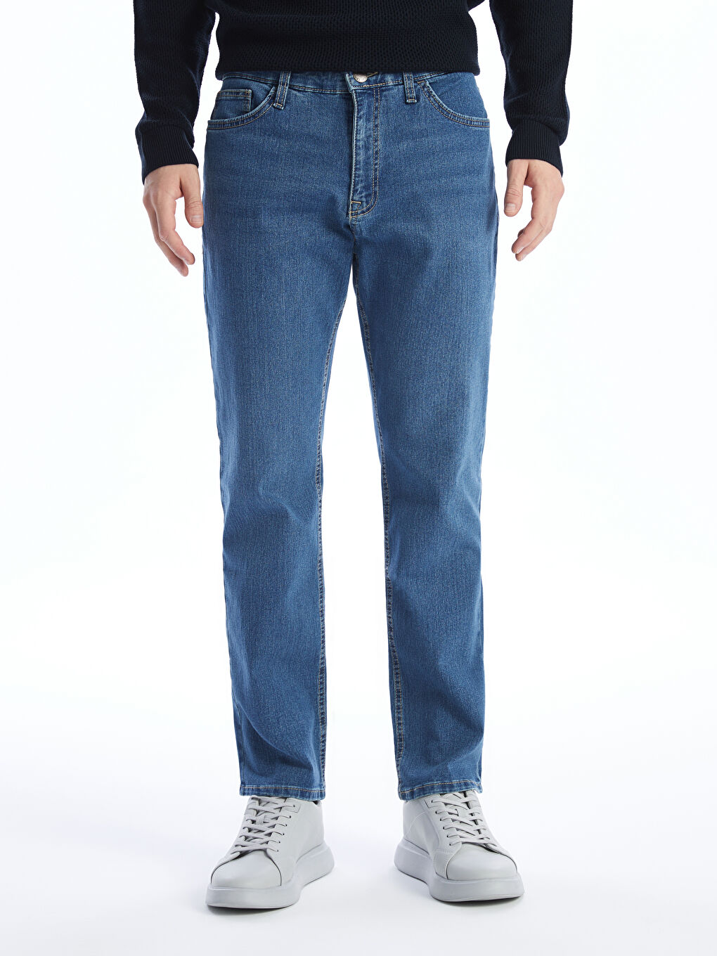 LCW Jeans Orta İndigo Rodeo 790 Rahat Kalıp Erkek Jean Pantolon - 2