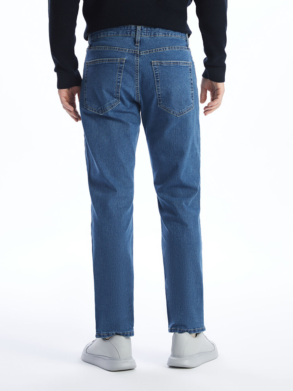 LCW Jeans Orta İndigo Rodeo 790 Rahat Kalıp Erkek Jean Pantolon - 3