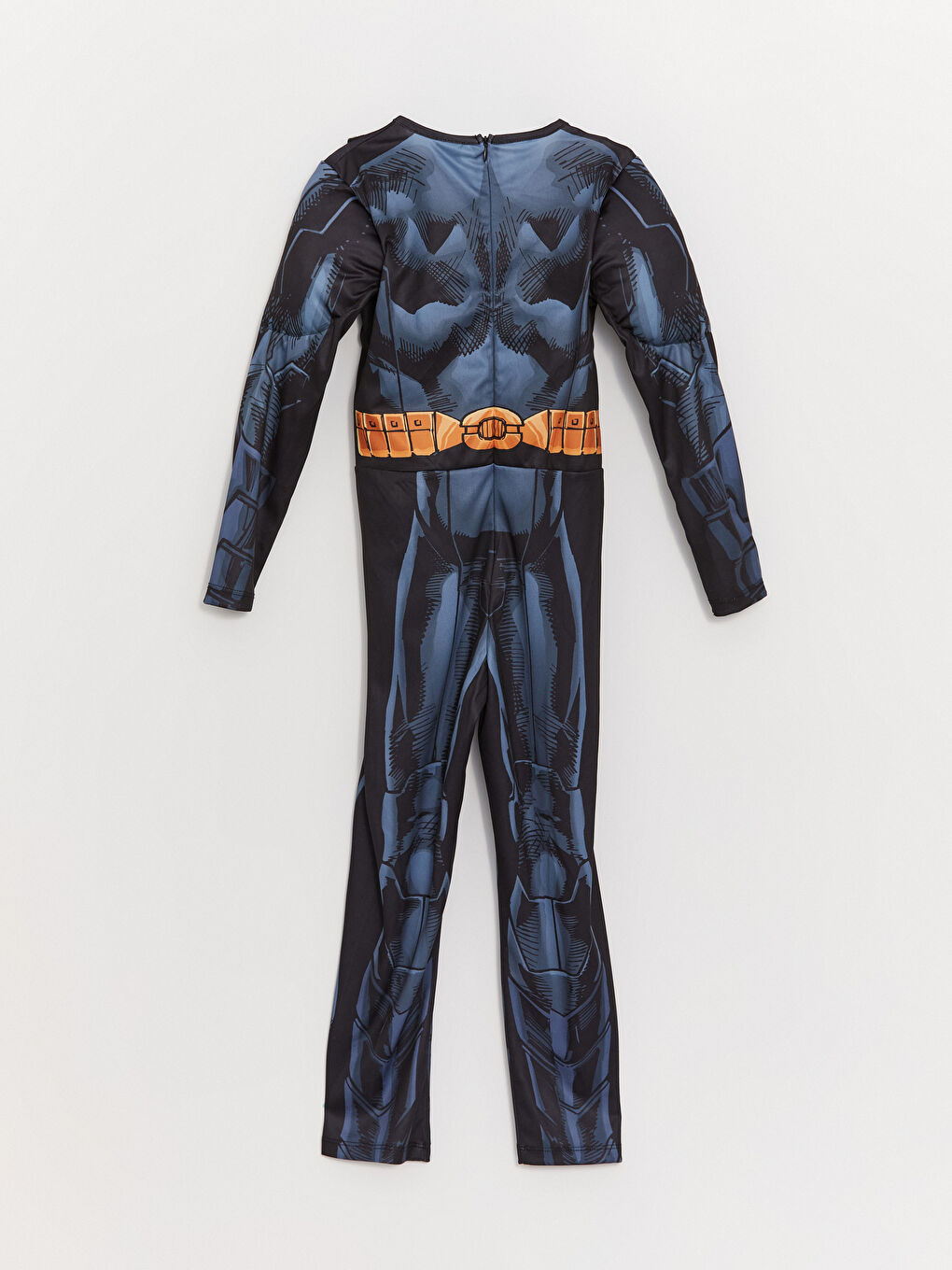 زي باتمان للأولاد بياقة دائرية وكم طويل-1