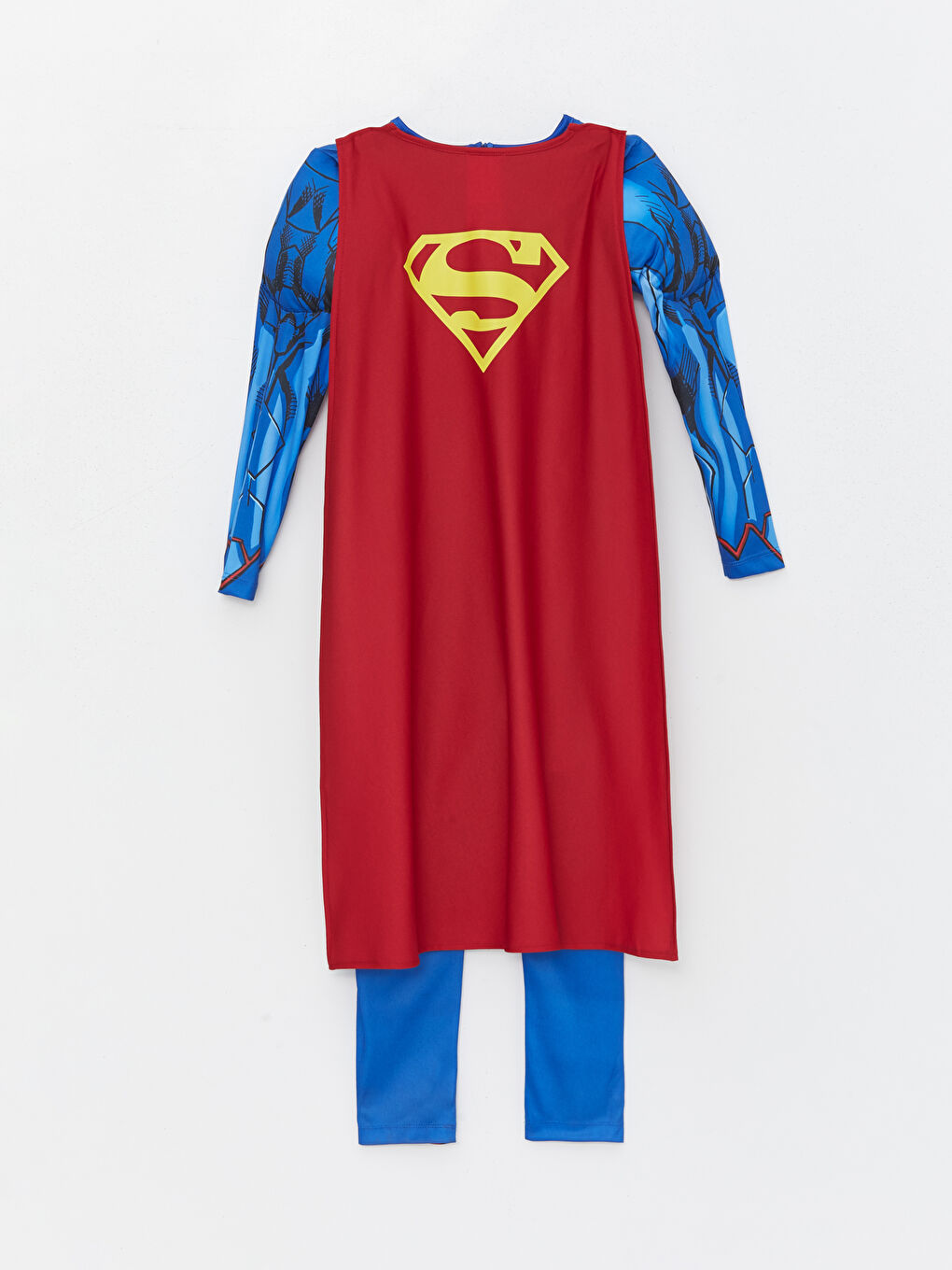 LCW Kids Crew Neck Spiderman Printed Long Sleeve Boys' Costume -W3JM26Z4-LQQ