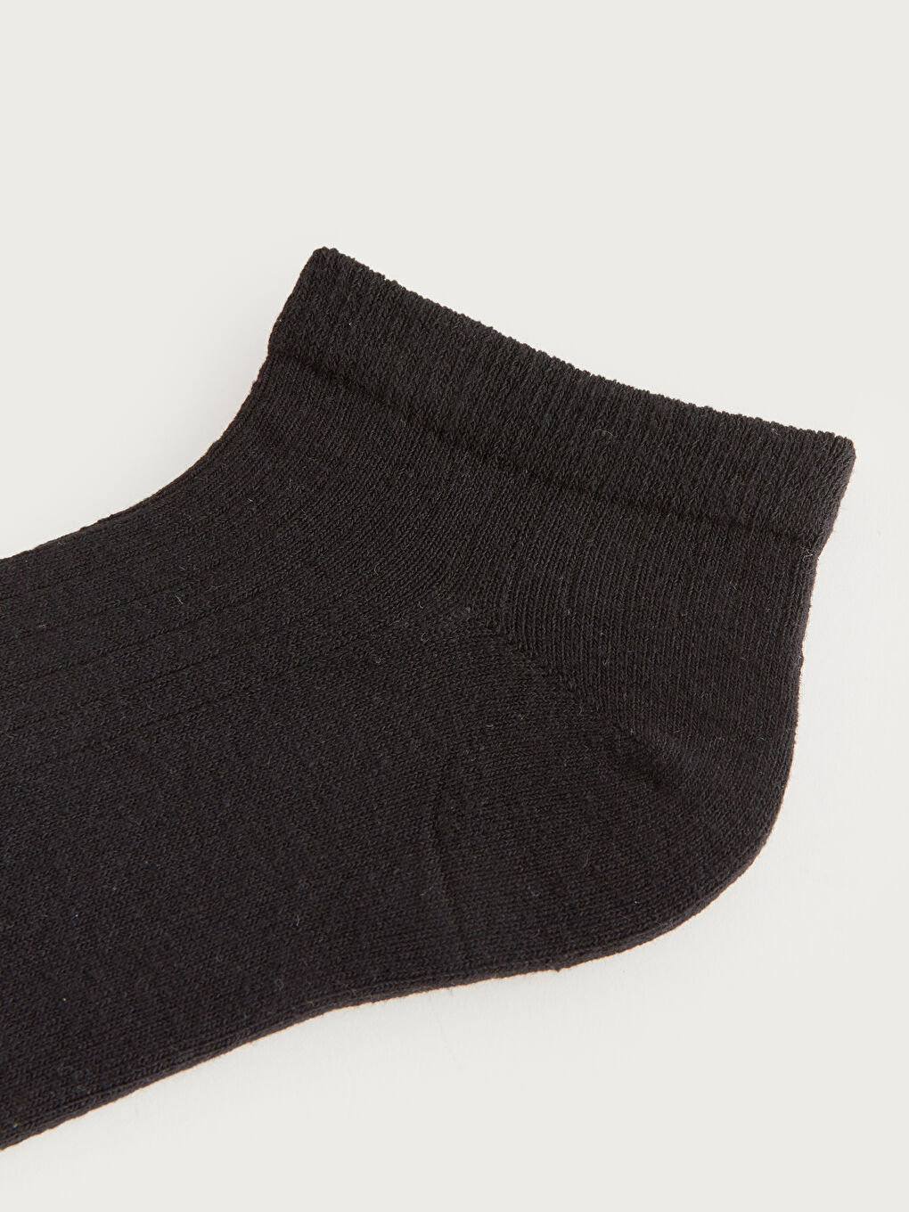 Siyah Erkek Patik Çorap 5'li-1