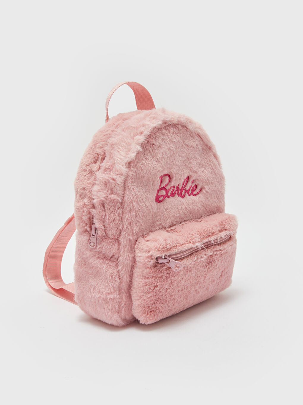 LCW ACCESSORIES Pembe Barbie Nakışlı Kız Çocuk Okul Çantası - 1