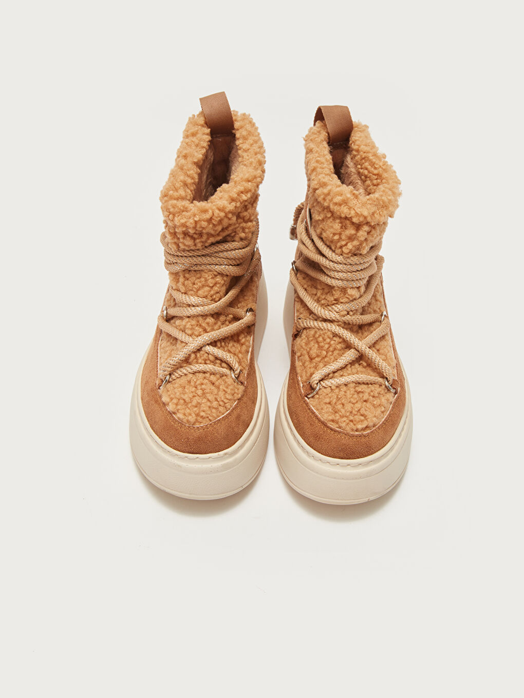 Kahverengi Bilek Boy Bağcıklı Kadın Bot-2