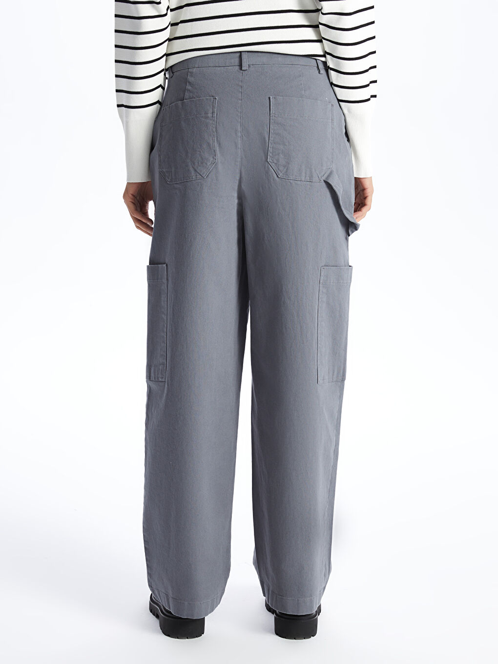 LC Waikiki Skinny Fit Gabardine Women's Cargo Pants -W3JO79Z8-V3U