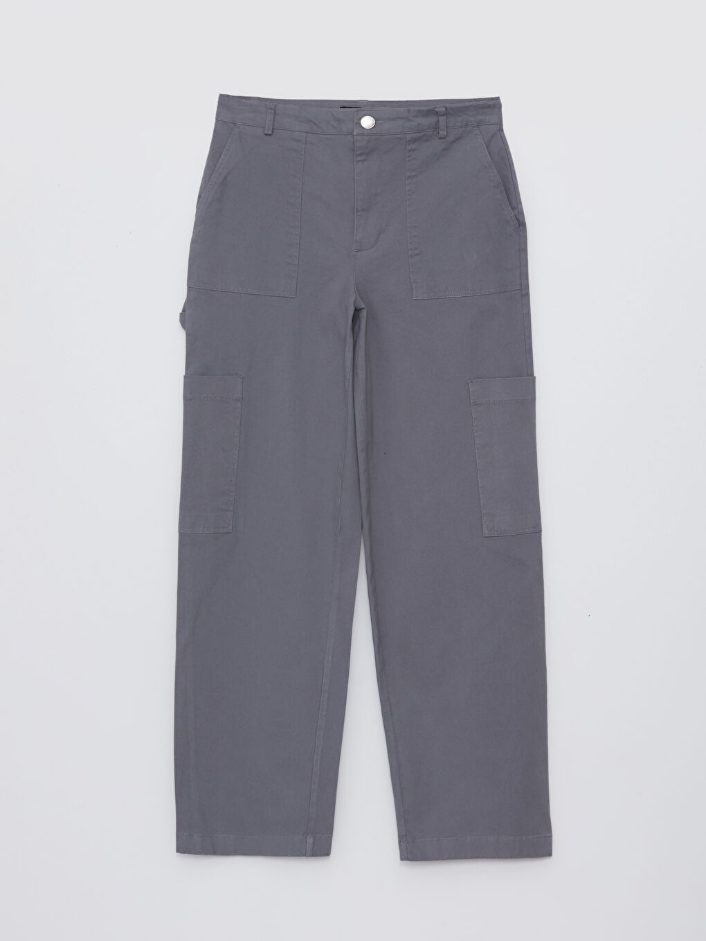 LC Waikiki Skinny Fit Gabardine Women's Cargo Pants -W3JO79Z8-V3U