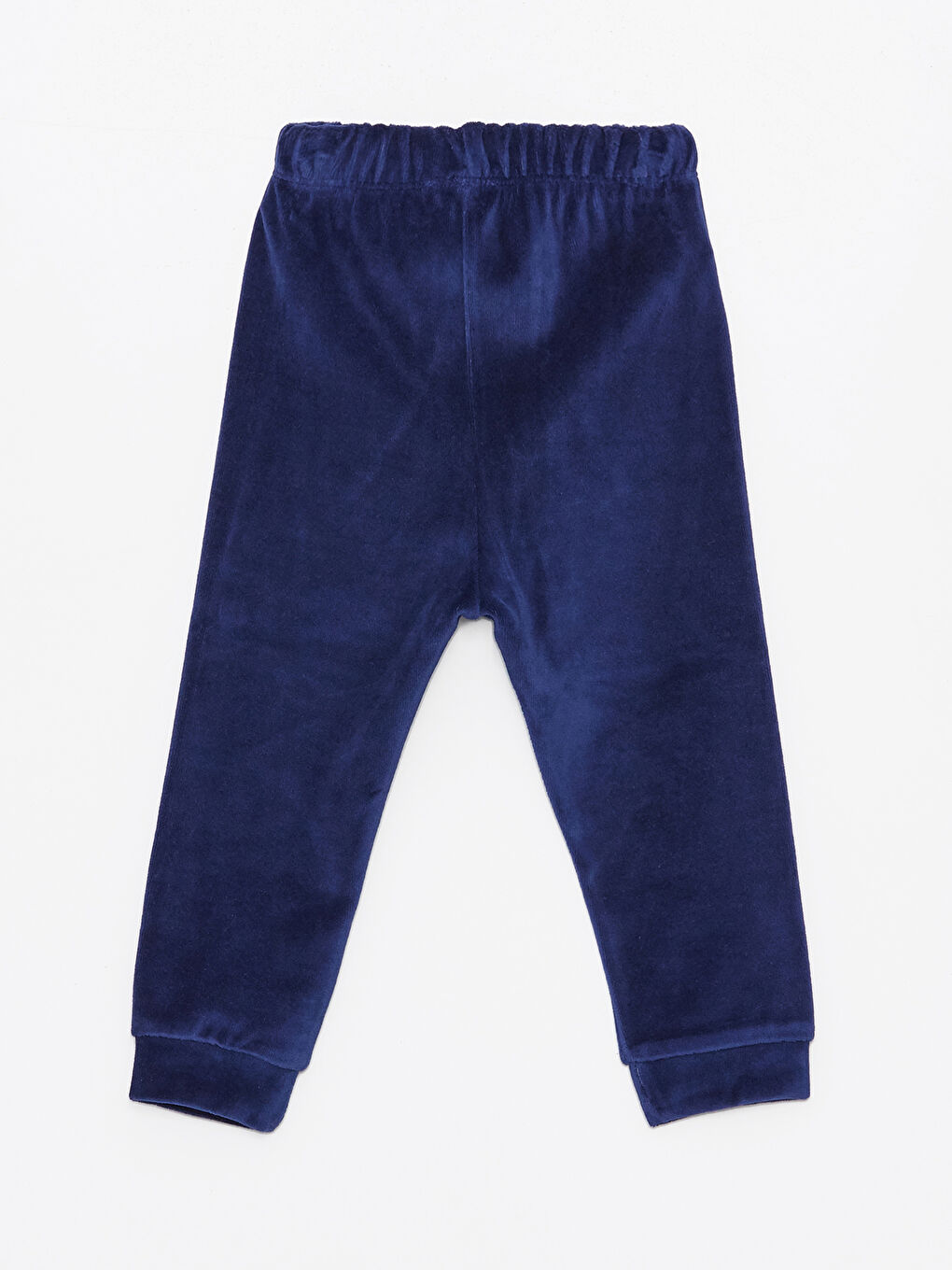Lacivert Beli Lastikli Erkek Bebek Jogger Eşofman Altı-1