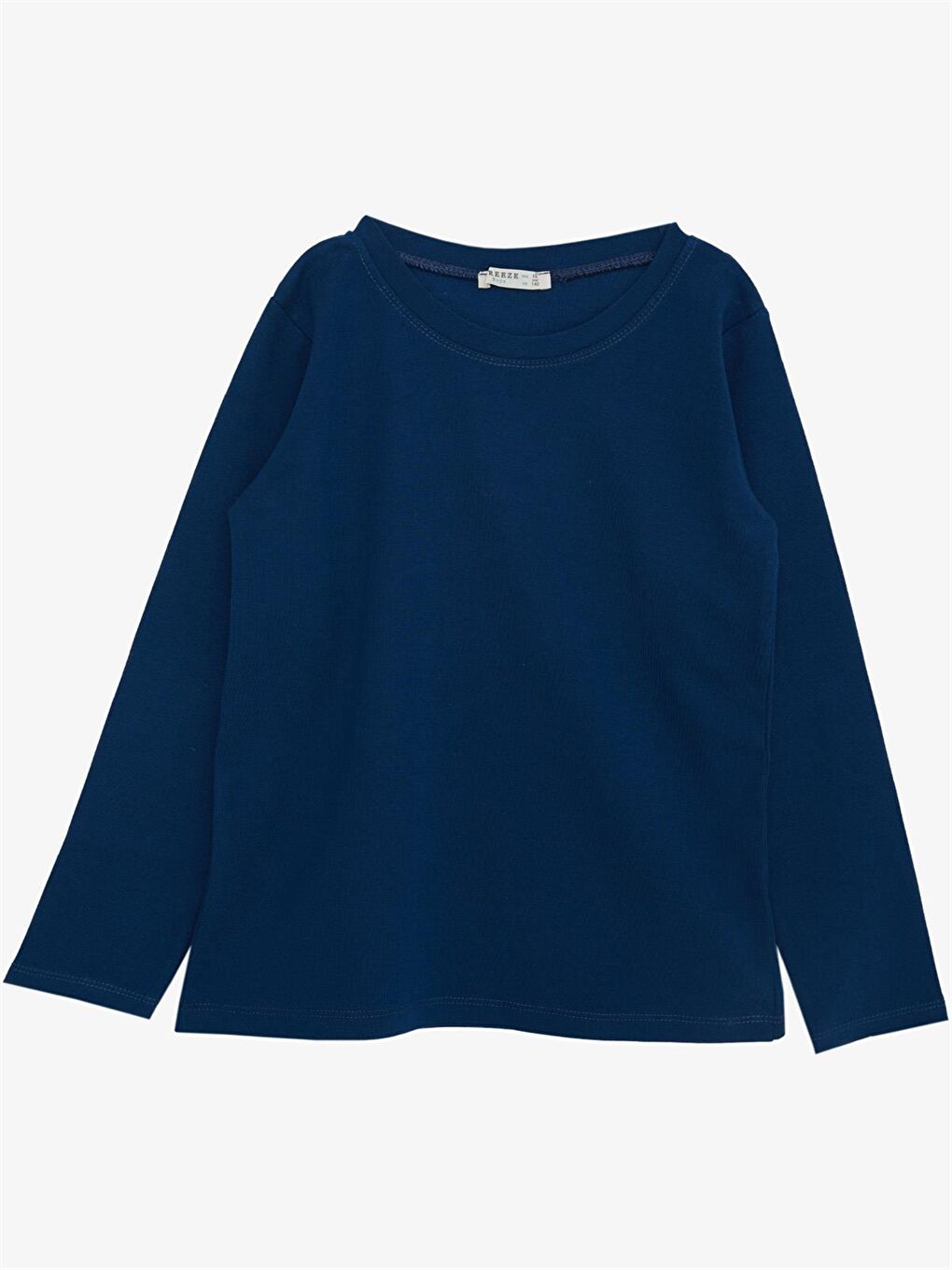 İndigo Bisiklet Yaka Basic Uzun Kollu Erkek Çocuk Tişört