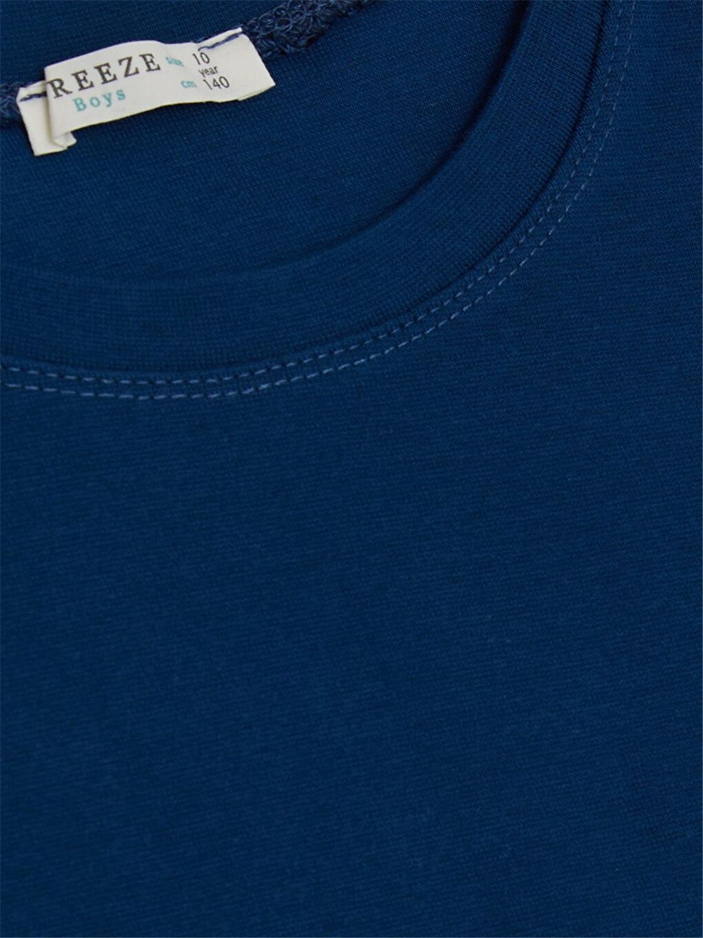 İndigo Bisiklet Yaka Basic Uzun Kollu Erkek Çocuk Tişört-2