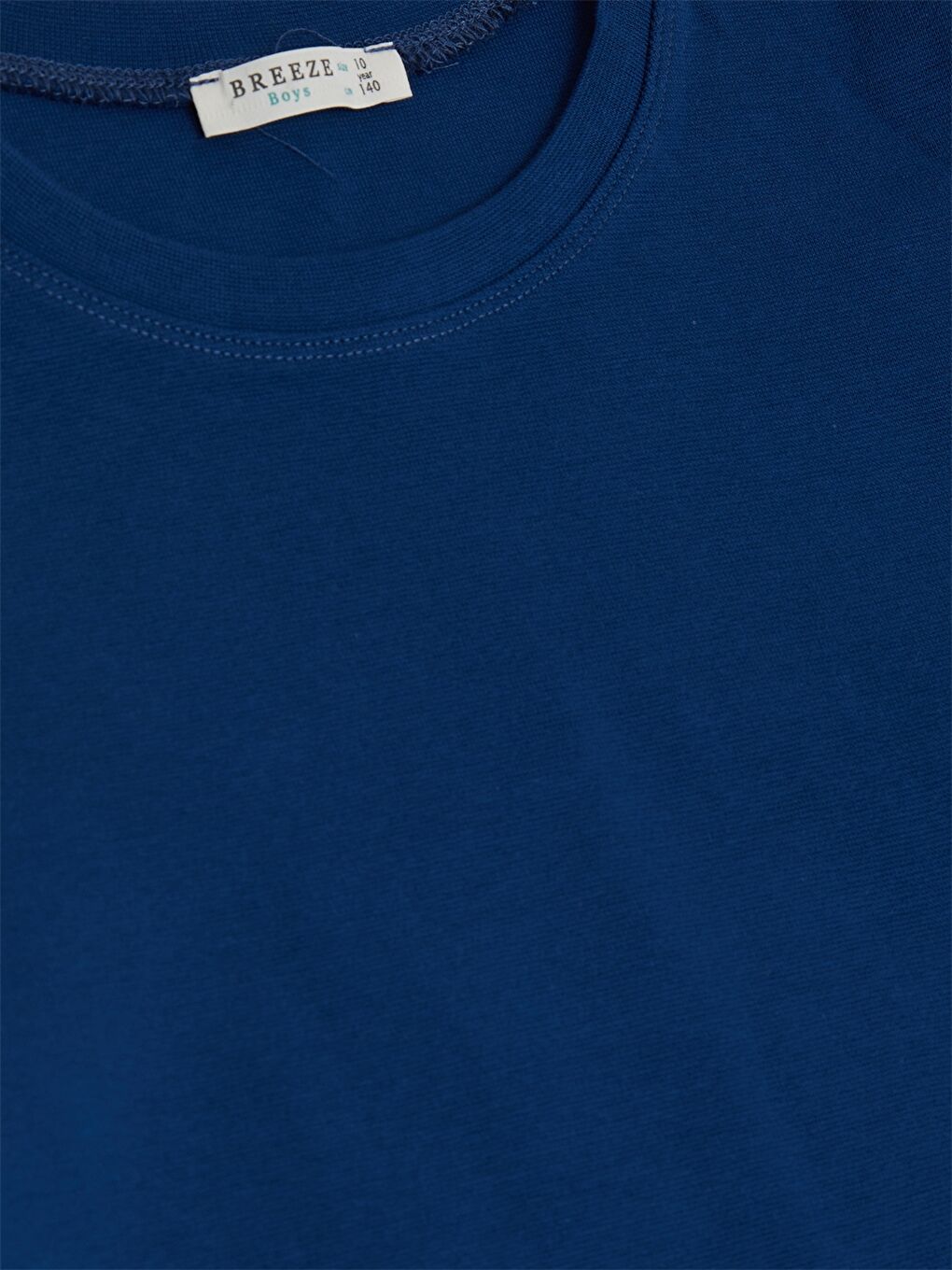 Mavi Bisiklet Yaka Basic Uzun Kollu Erkek Çocuk Tişört-2