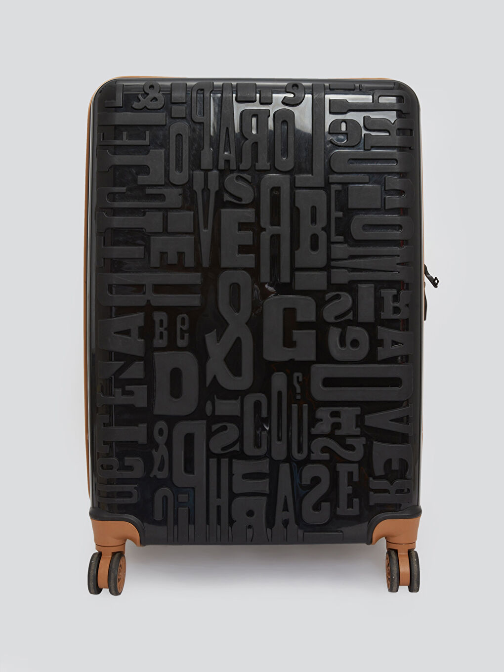 Siyah Kilit Detaylı Büyük Boy Valiz