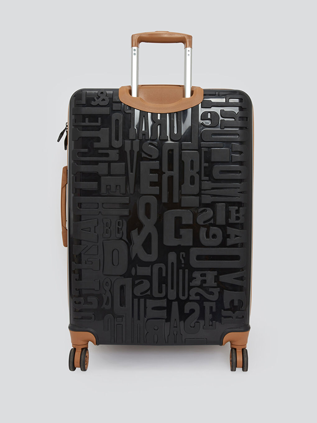 Siyah Kilit Detaylı Büyük Boy Valiz-2