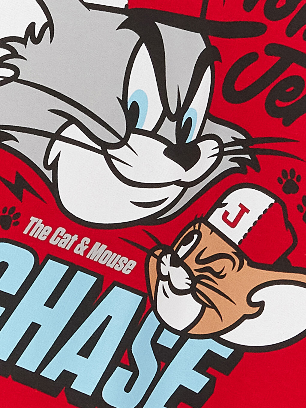 Sweat À Capuche Garçon Imprimé Tom et Jerry-1