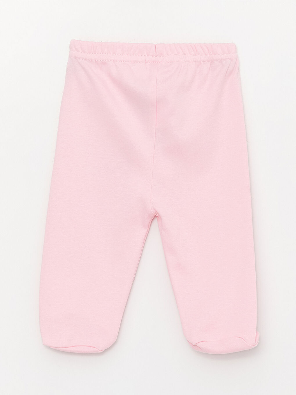 LUGGİ BABY Pembe Beli Lastikli Kız Bebek Pijama Alt 2'li - 6