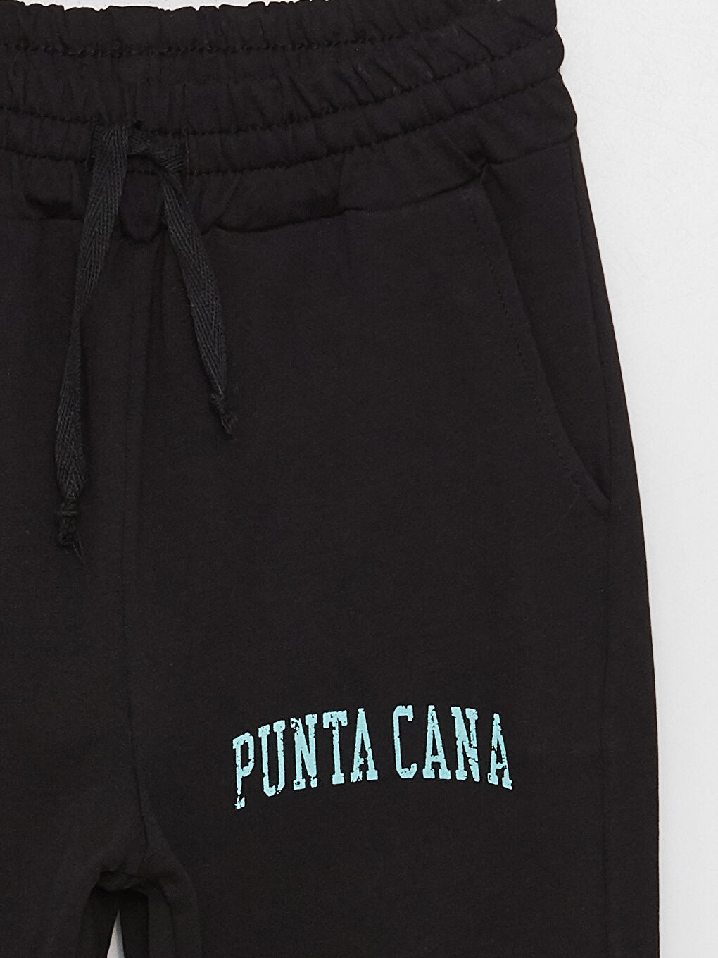 Turkuaz Bisiklet Yaka Baskılı Uzun Kollu Kız Çocuk Sweatshirt ve Eşofman Alt 2'li Takım-7