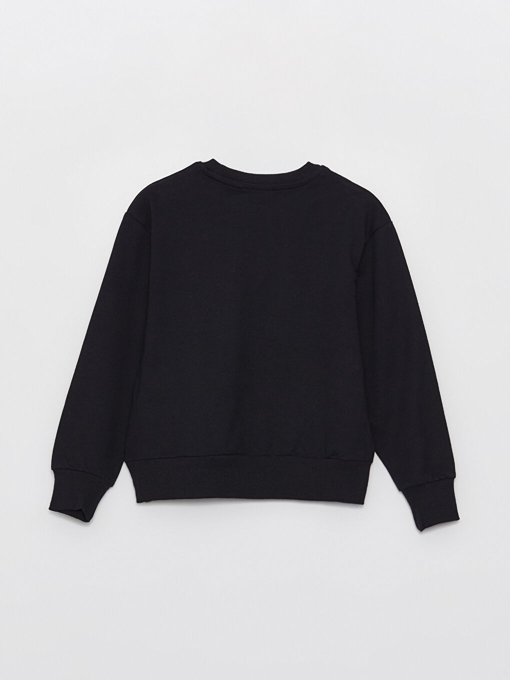 Lacivert Bisiklet Yaka Baskılı Uzun Kollu Erkek Çocuk Sweatshirt ve Eşofman Alt 2'li Takım-3