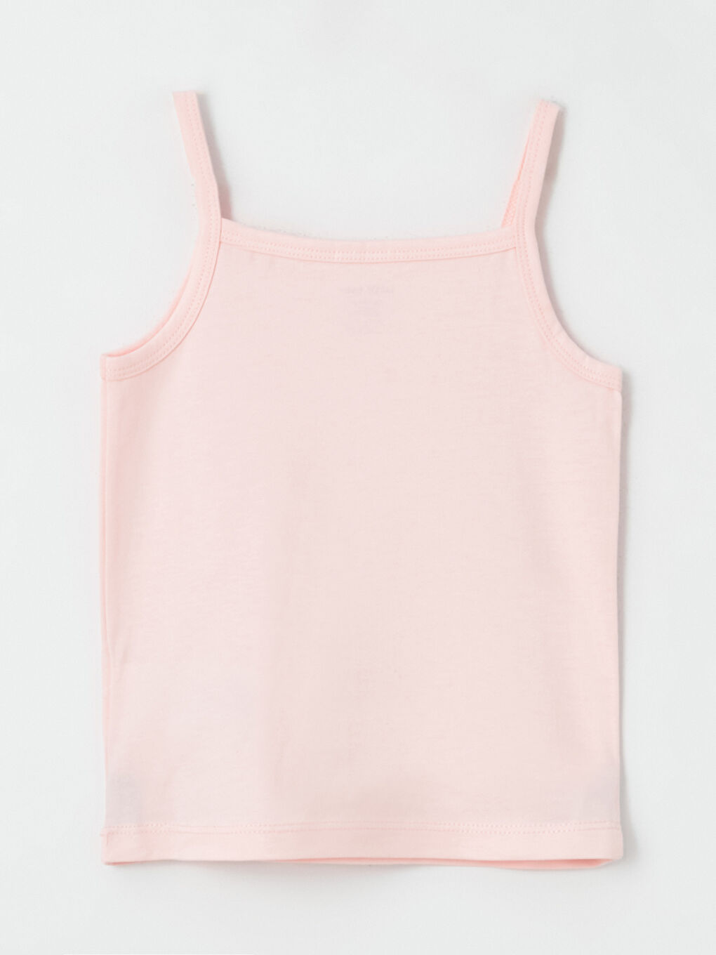 Ekru Bisiklet Yaka Kız Bebek Atlet 3'lü-3