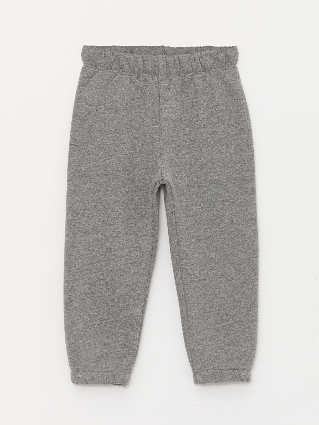 Elastic Waist Basic Baby Girl Sweatpants 2-Pack-4