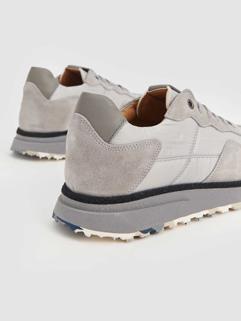 Gri Erkek Bağcıklı Aktif Spor Ayakkabı-4