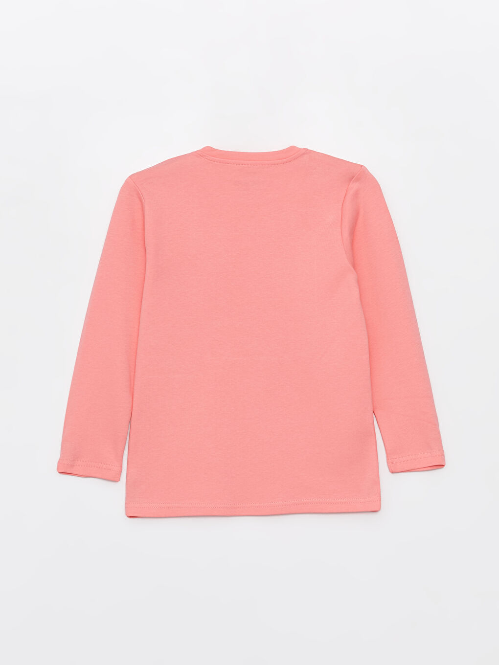 Kırmızı Bisiklet Yaka Baskılı Uzun Kollu Kız Çocuk Pijama Takımı-4