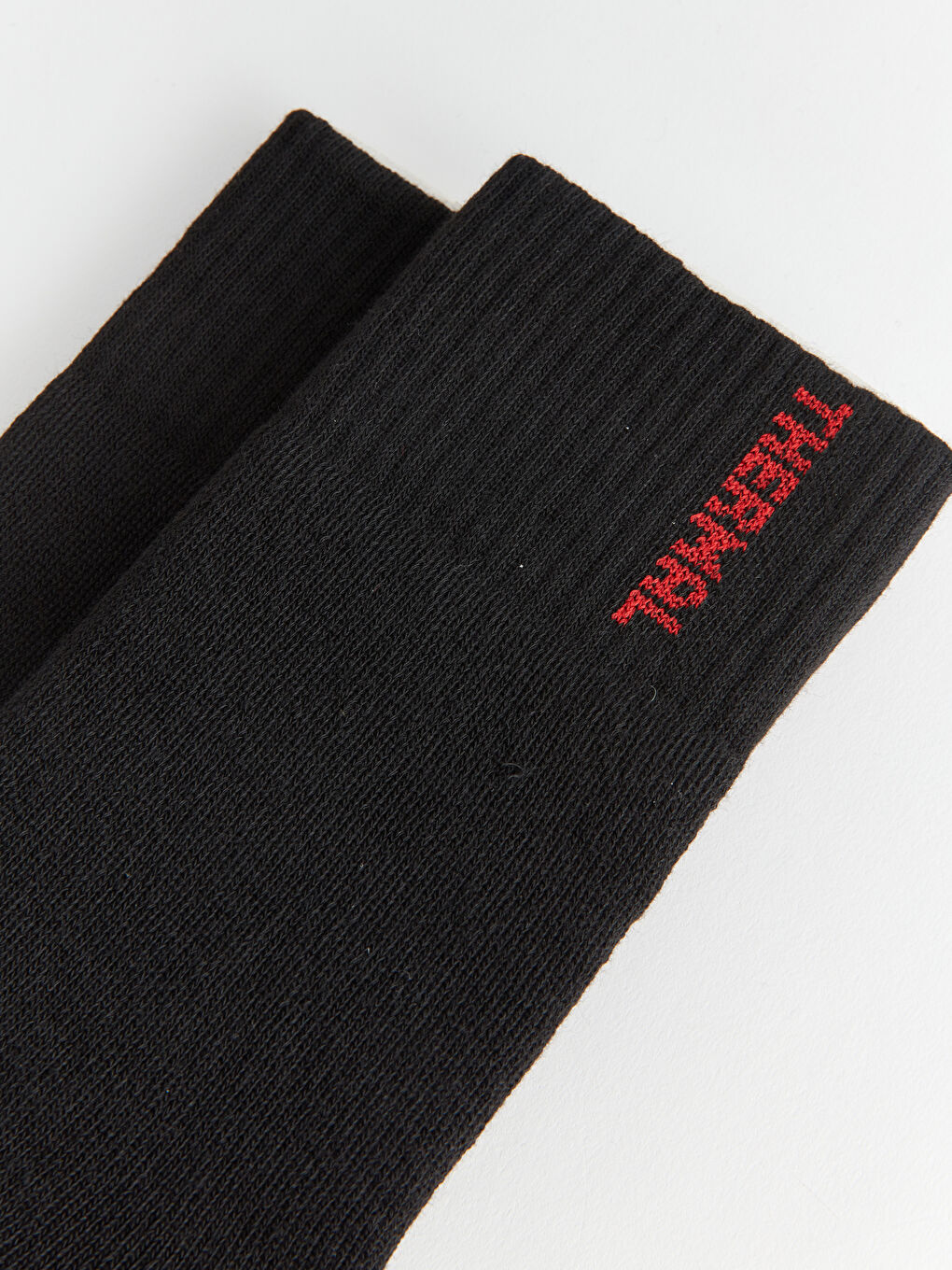 Siyah Basic Termal Kadın Çorap 2'li-2