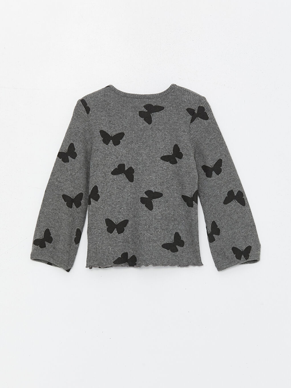 Костюм з круглим вирізом горловини, довгим рукавом для дівчаток, світшот і колготки, набір з 2 упаковок-4