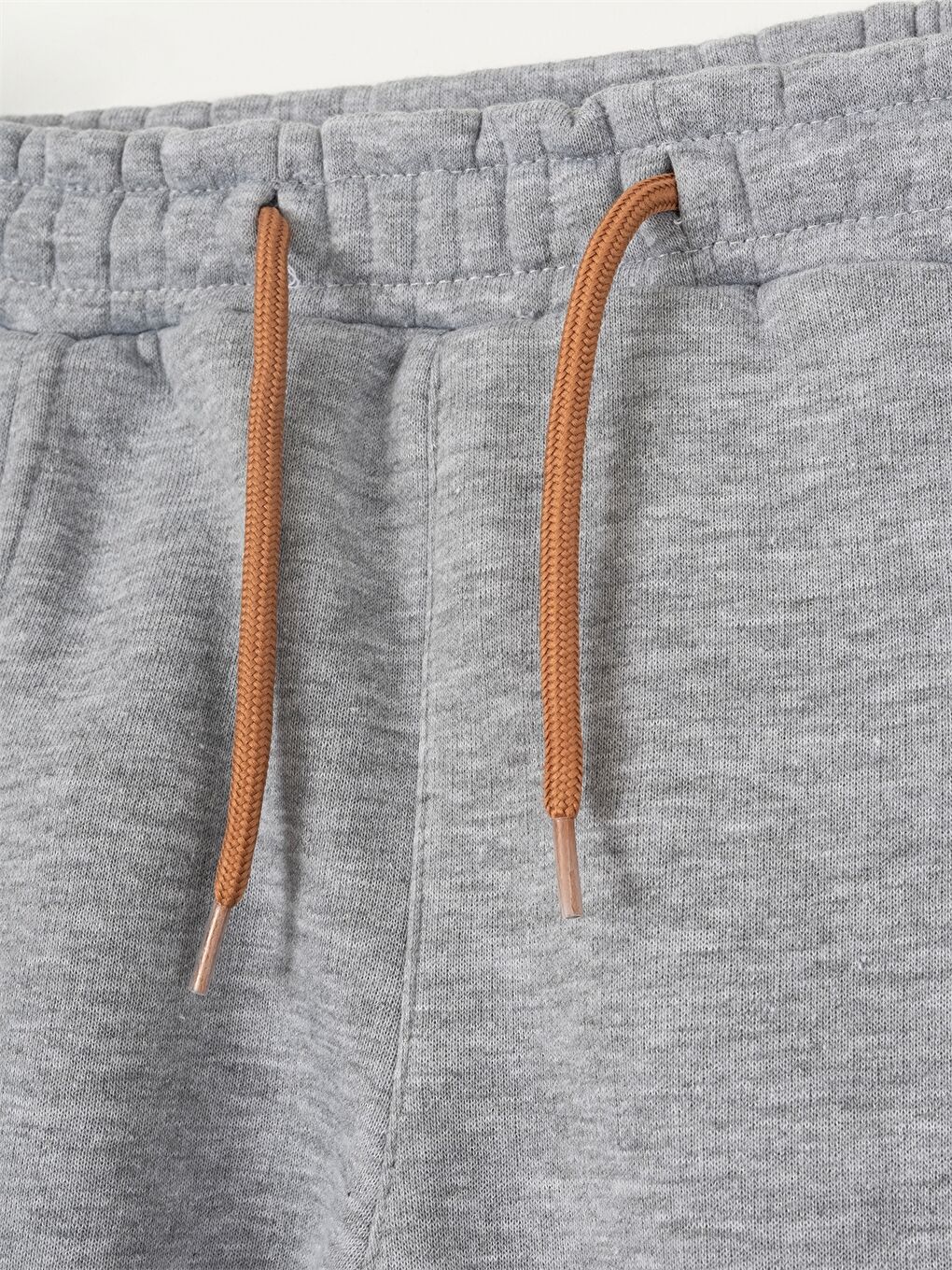 Gri Beli Lastikli Baskılı Erkek Çocuk Eşofman Altı-2