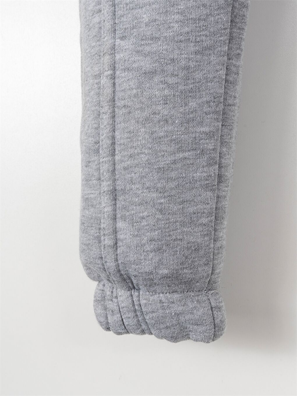 Gri Beli Lastikli Baskılı Erkek Çocuk Eşofman Altı-4