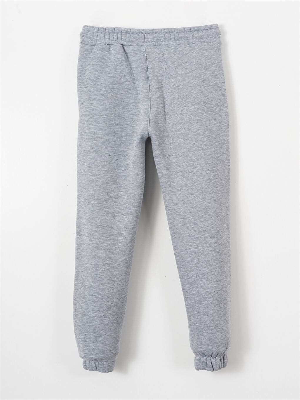 Gri Beli Lastikli Baskılı Erkek Çocuk Eşofman Altı-5