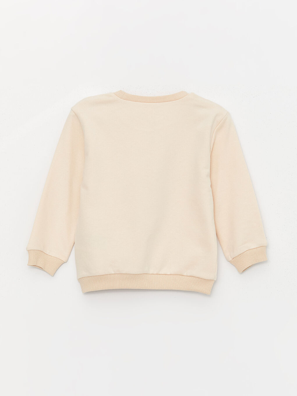 Pembe Bisiklet Yaka Uzun Kollu Baskılı Erkek Bebek Sweatshirt ve Eşofman Altı 2'li Takım-4