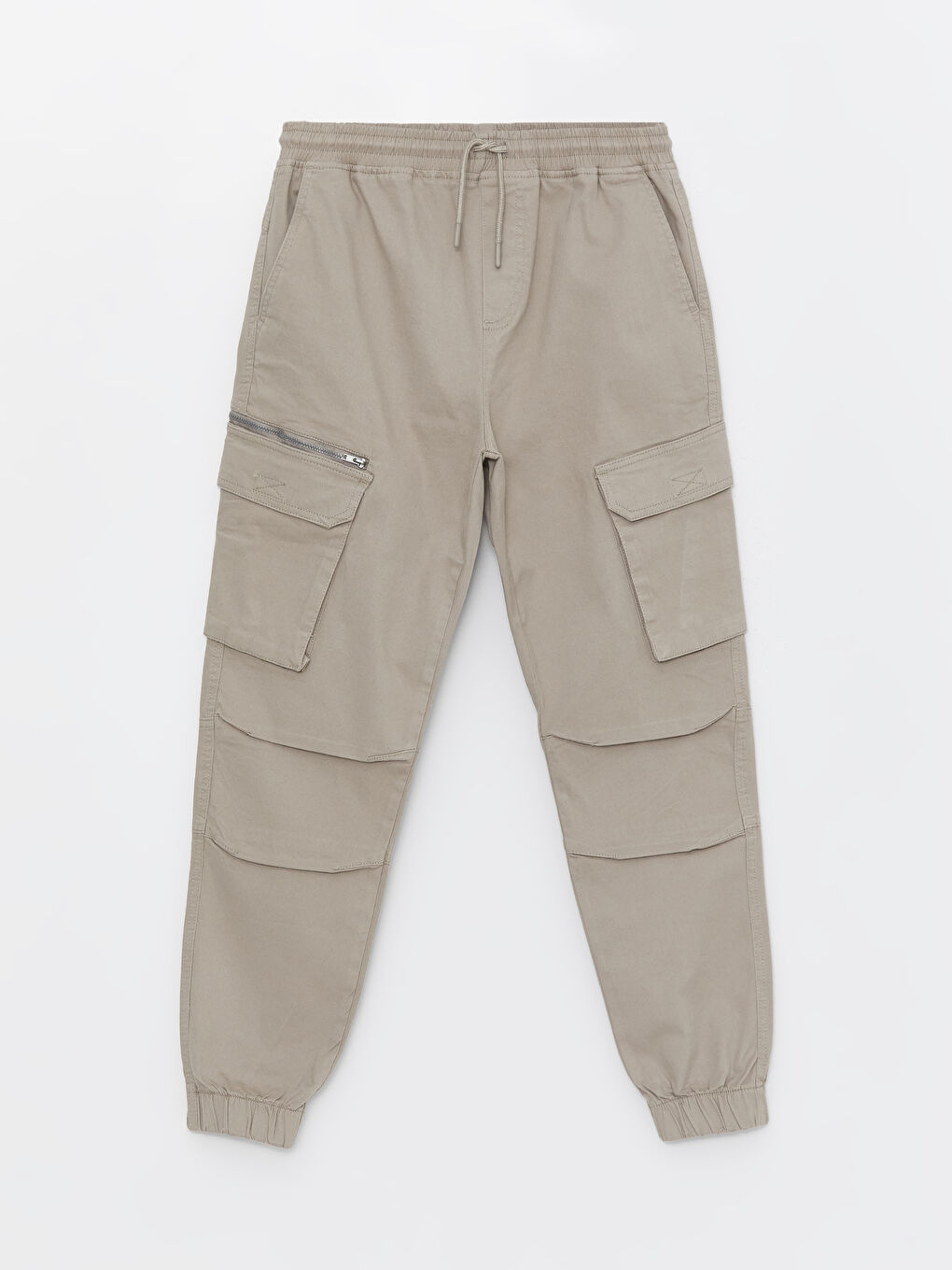 Standard Fit Men's Cargo Trousers-5