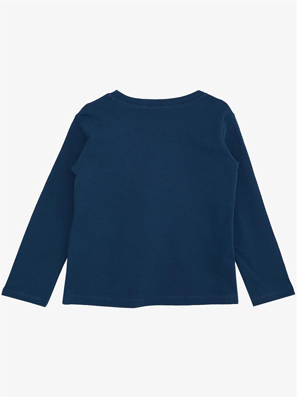 İndigo Bisiklet Yaka Uzun Kollu Erkek Çocuk Sweatshirt-1