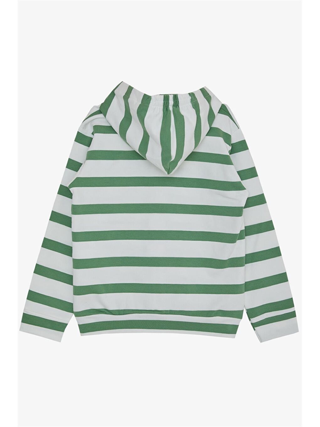 Breeze Karışık Kapüşonlu Uzun Kollu Kız Bebek Fermuarlı Sweatshirt - 1