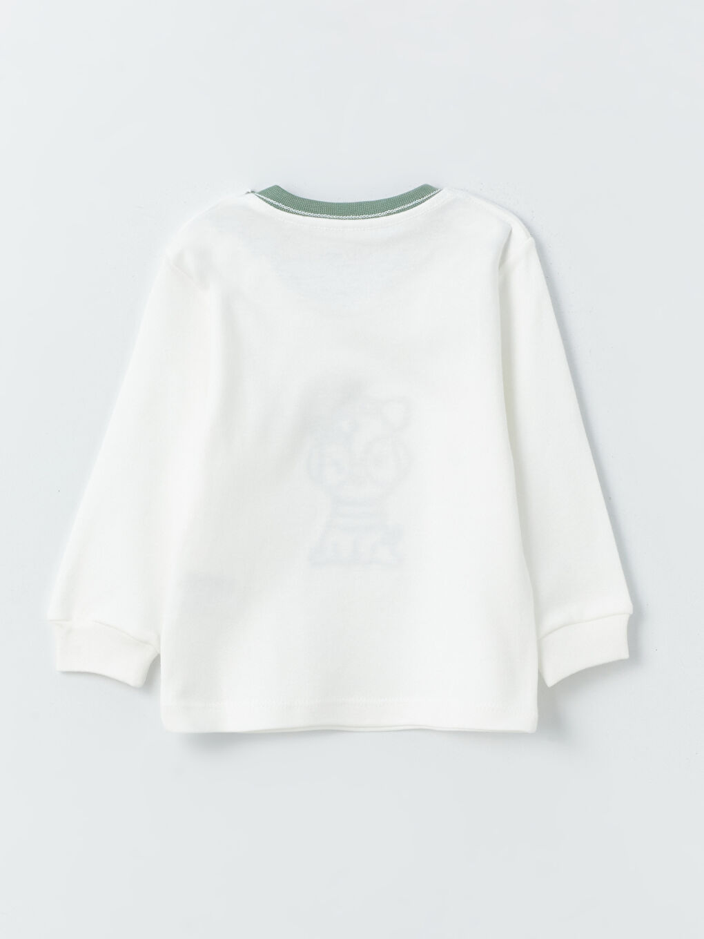 Yeşil Baskılı Erkek Bebek Takım 3'lü-4