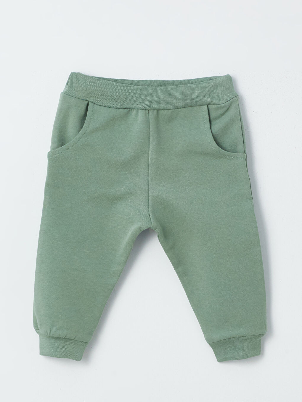 Yeşil Baskılı Erkek Bebek Takım 3'lü-5