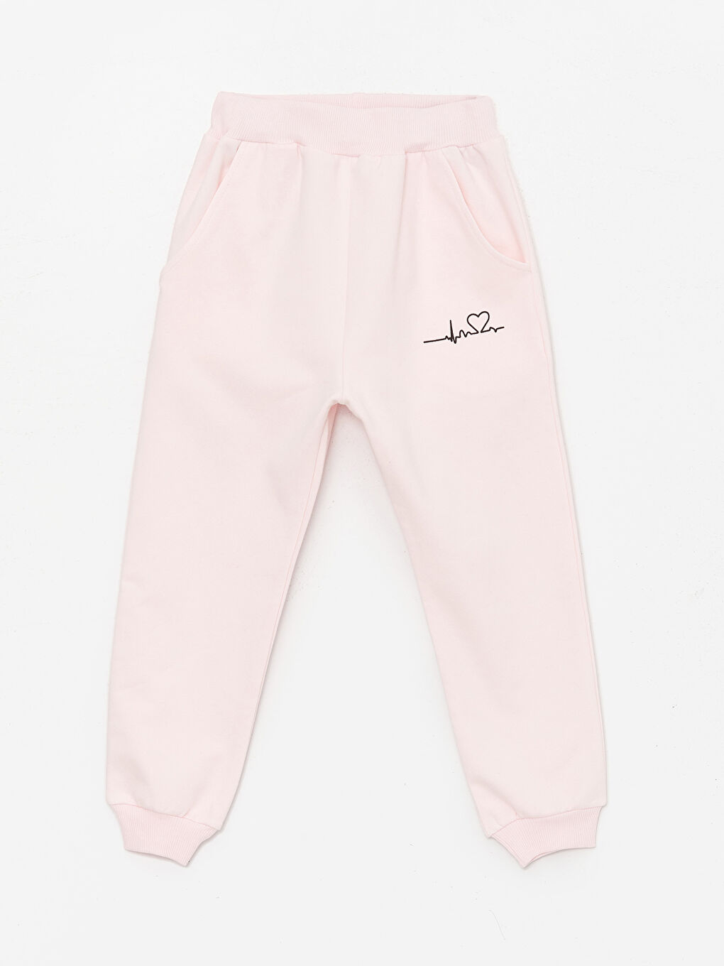 Yeşil Baskılı Uzun Kollu Kız Çocuk Hoodie ve Eşofman Altı-2