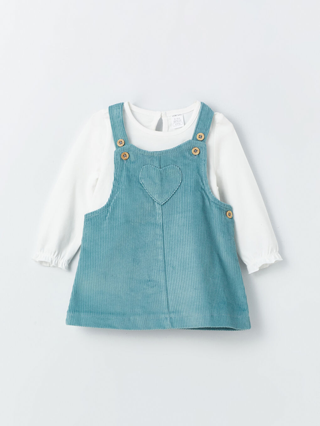 Baby Girl Velvet Dress and T-Shirt
