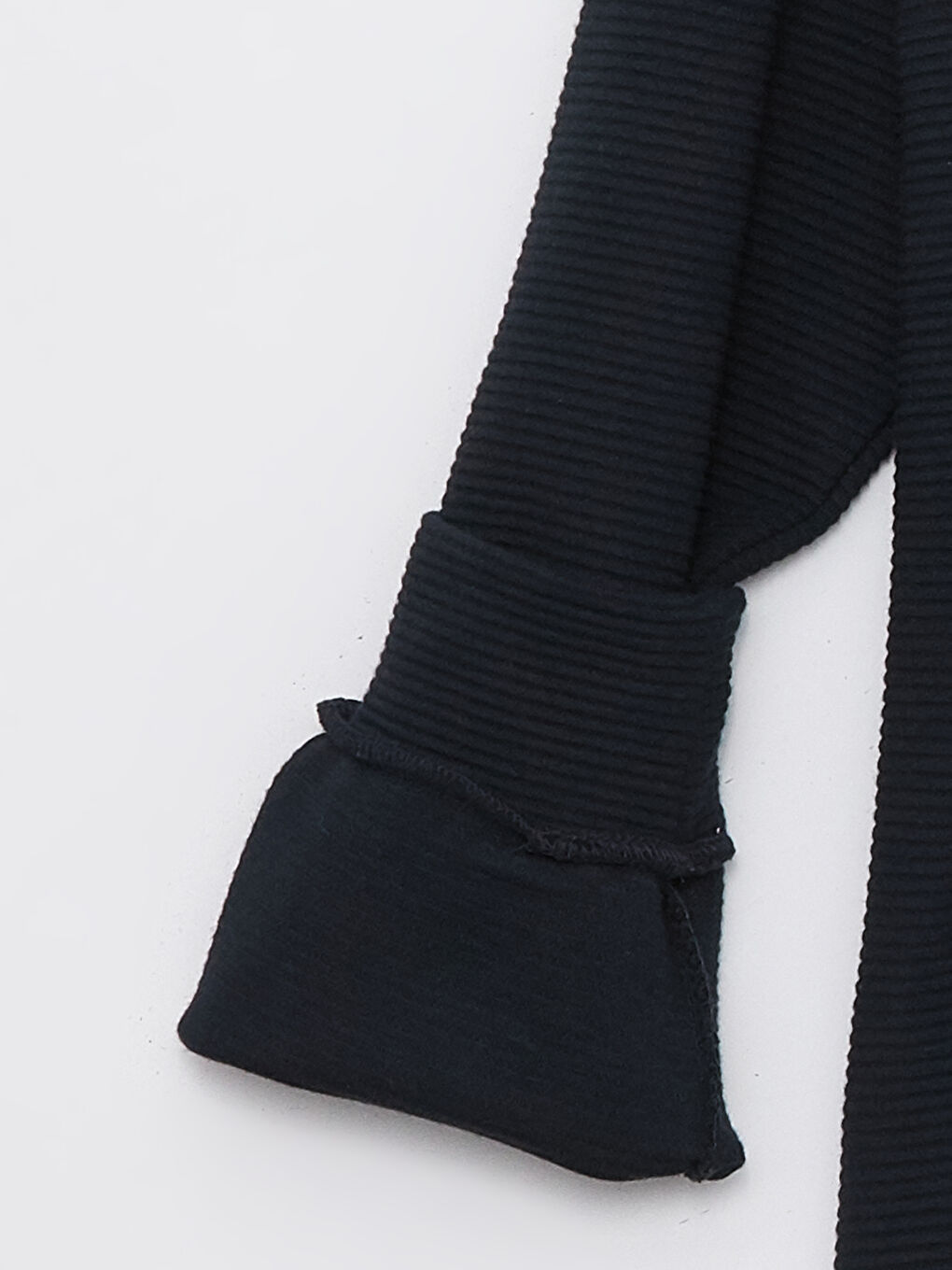 Lacivert Bisiklet Yaka Uzun Kollu Erkek Sweatshirt-7