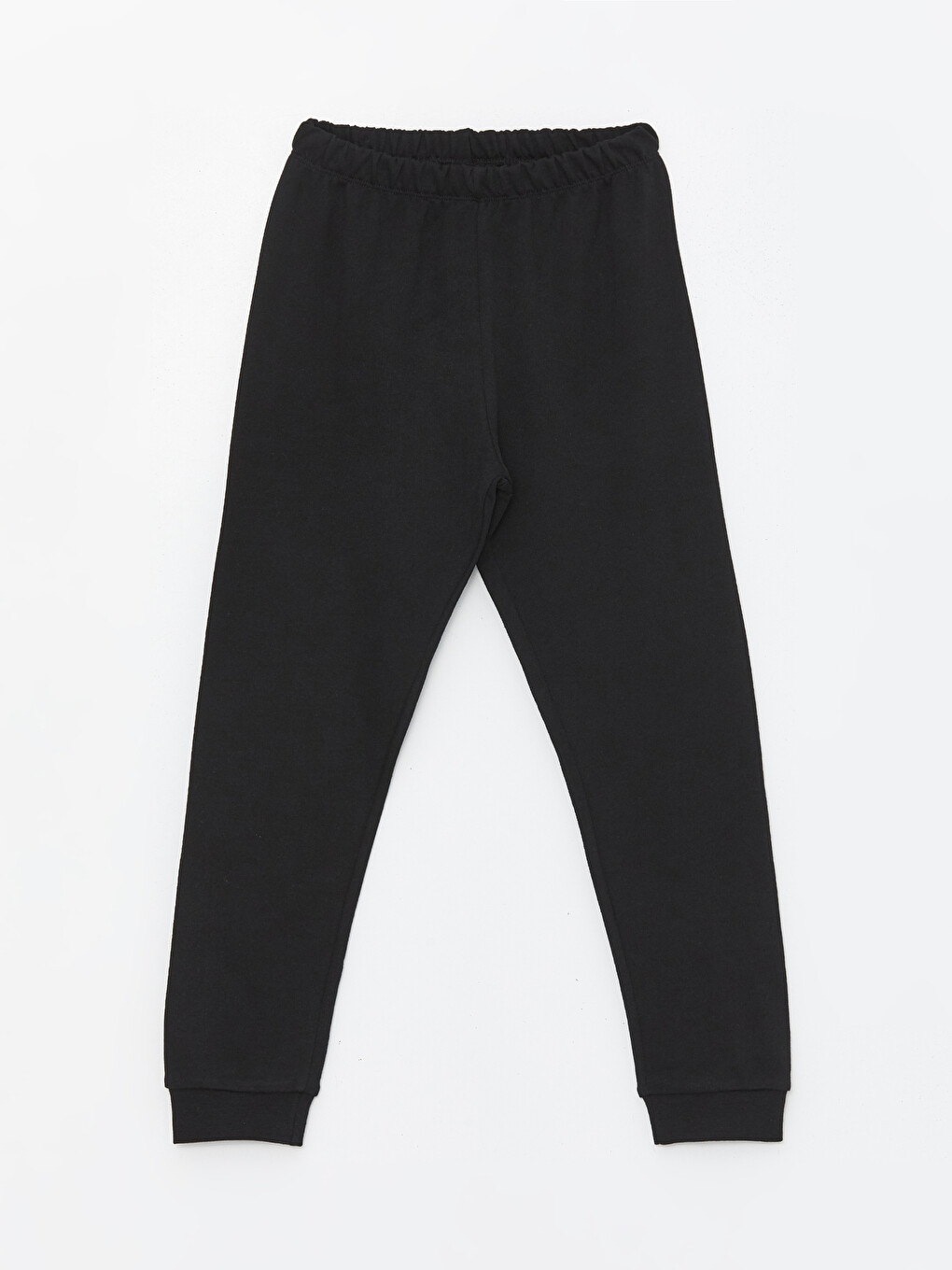 Siyah Beli Lastikli Kız Çocuk Pijama Alt