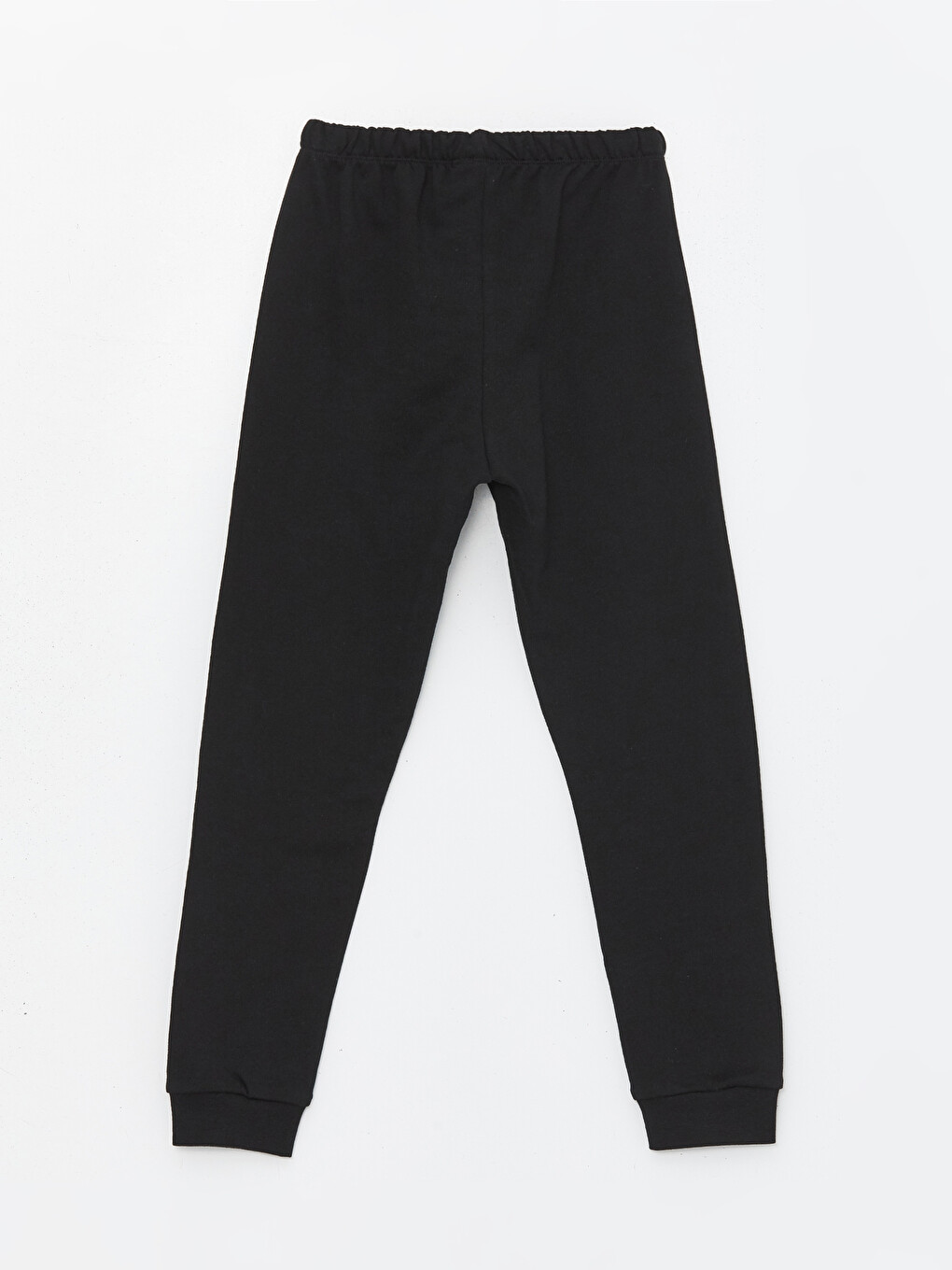Siyah Beli Lastikli Kız Çocuk Pijama Alt-1